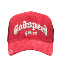 Godspeed Forever Trucker Hat Rose Corduroy