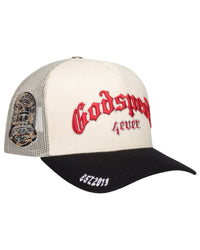 Godspeed Forever Trucker Hat White/Black