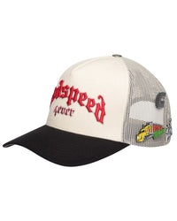 Godspeed Forever Trucker Hat White/Black