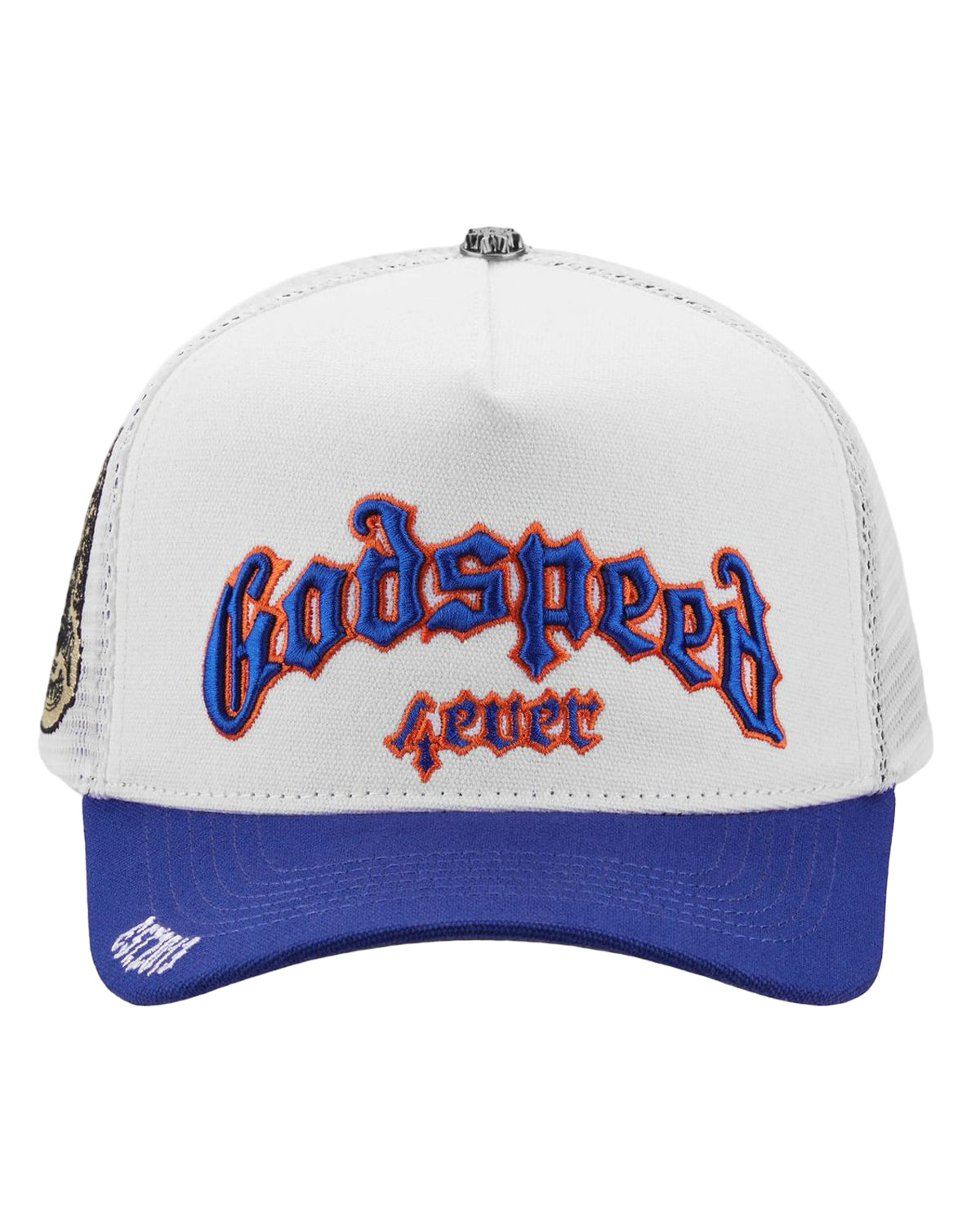Godspeed Forever Trucker Hat White/Blue/Orange