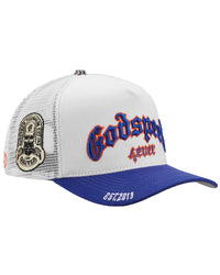 Godspeed Forever Trucker Hat White/Blue/Orange