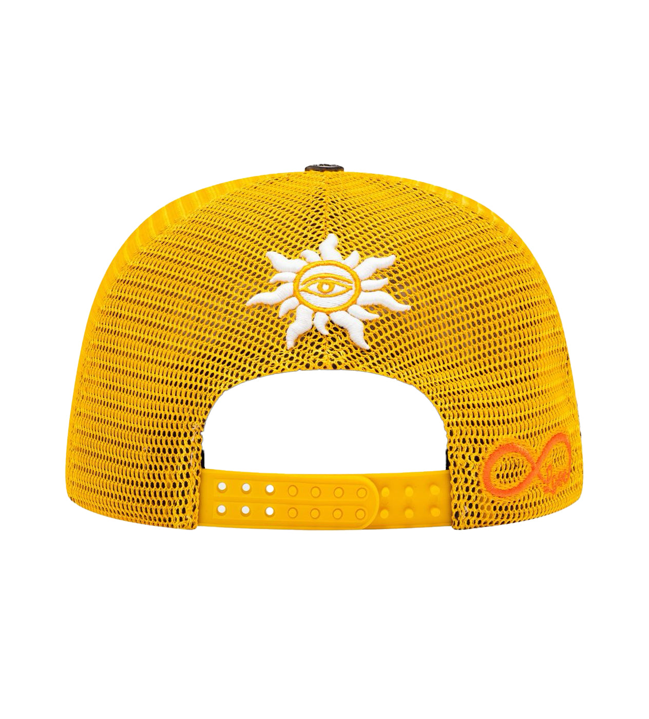 Godspeed Forever Trucker Hat Yellow