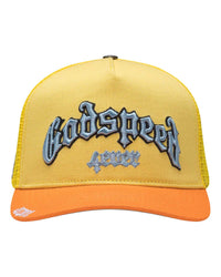 Godspeed Forever Trucker Hat Yellow/Orange