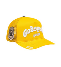 Godspeed Forever Trucker Hat Yellow