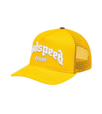 Godspeed Forever Trucker Hat Yellow