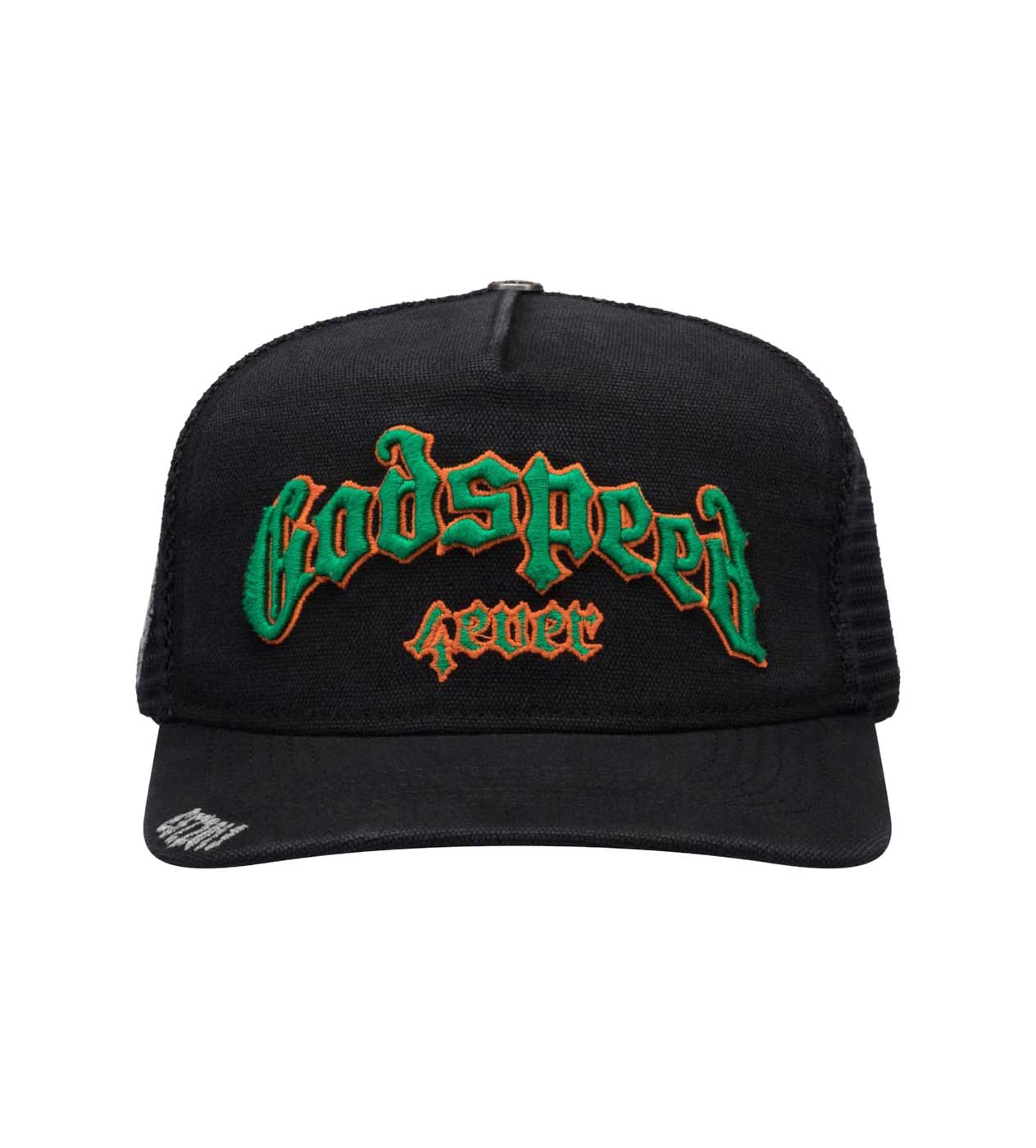 Godspeed Forever Trucker Vintage Green/Orange (Snapback)