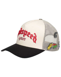 Godspeed Forever Trucker White/Black/Red