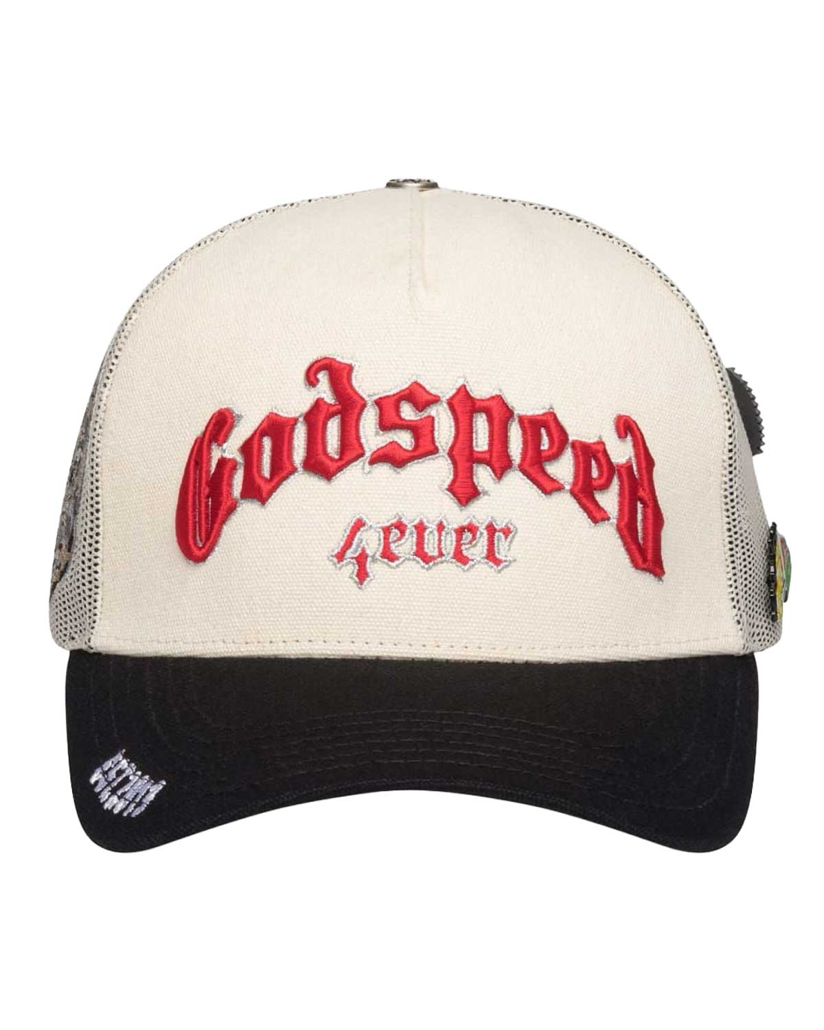 Godspeed Forever Trucker White/Black/Red
