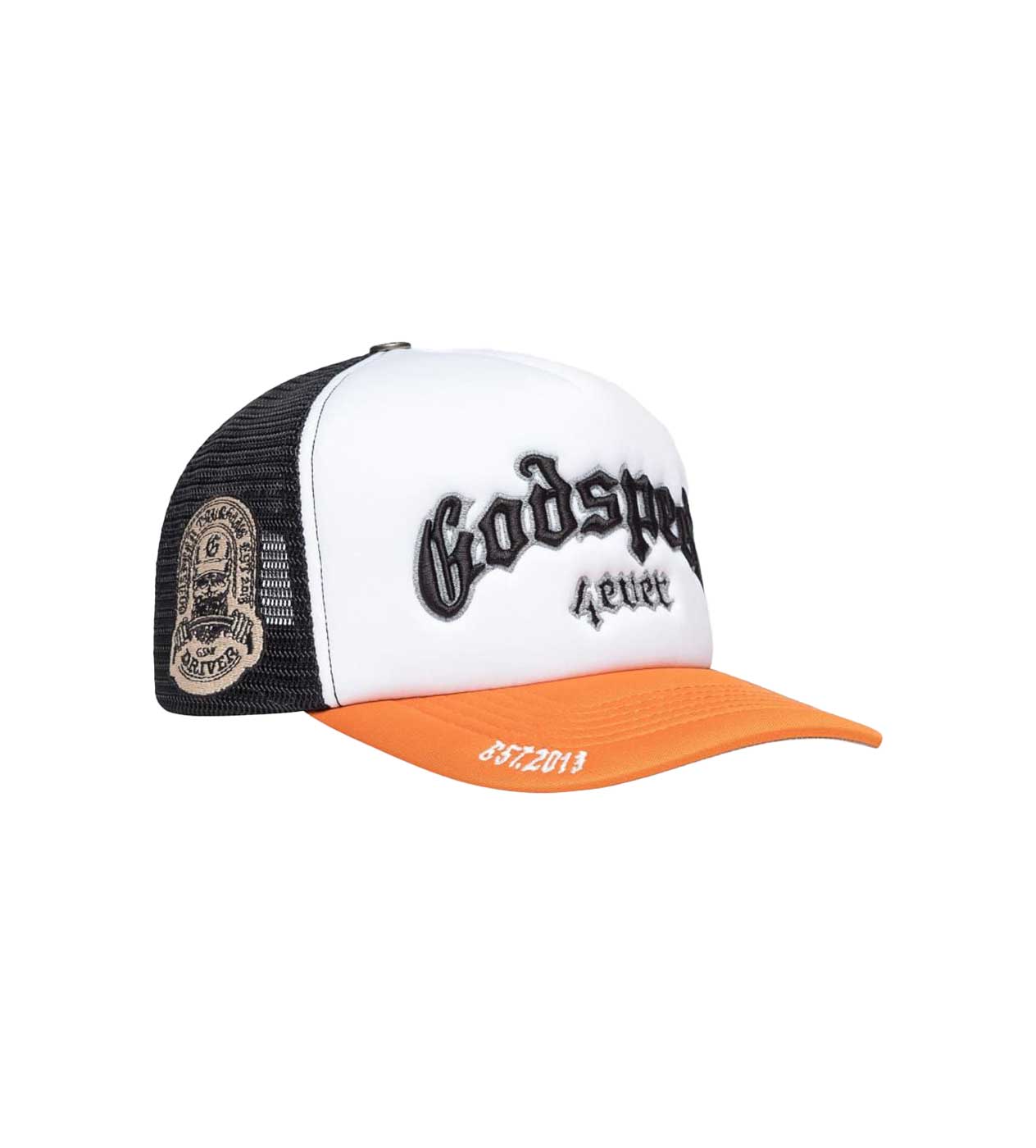 Godspeed Forever Trucker Black/Orange (Snapback) – Restock AR