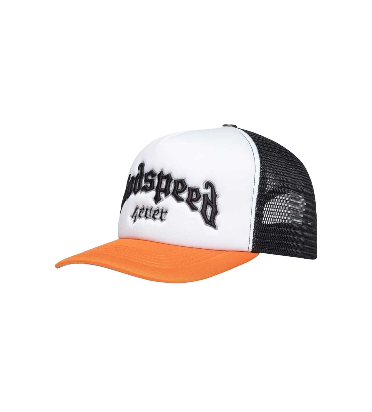 Godspeed Forever Trucker Black/Orange (Snapback) – Restock AR