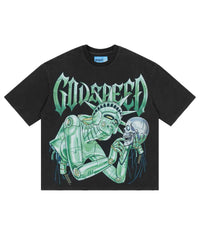 Godspeed Freedoms Protocol Tee Black