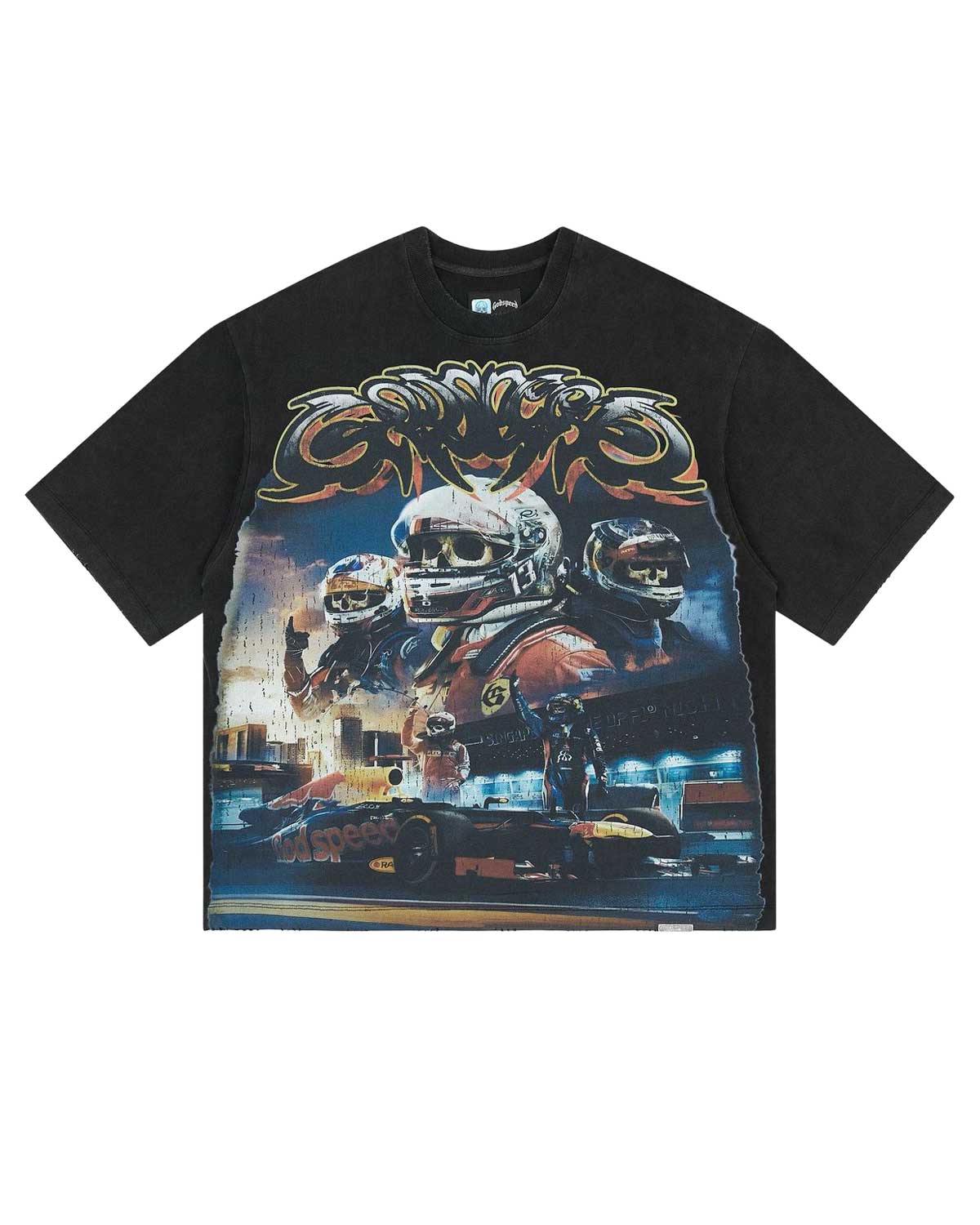 Godspeed Front Runners Tee Black