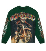 Godspeed Full Throttle L/S Tee Green