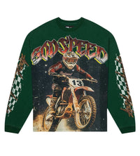 Godspeed Full Throttle L/S Tee Green