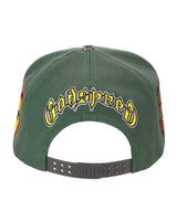 Godspeed GRC Members Snapback Hat Green/Brown