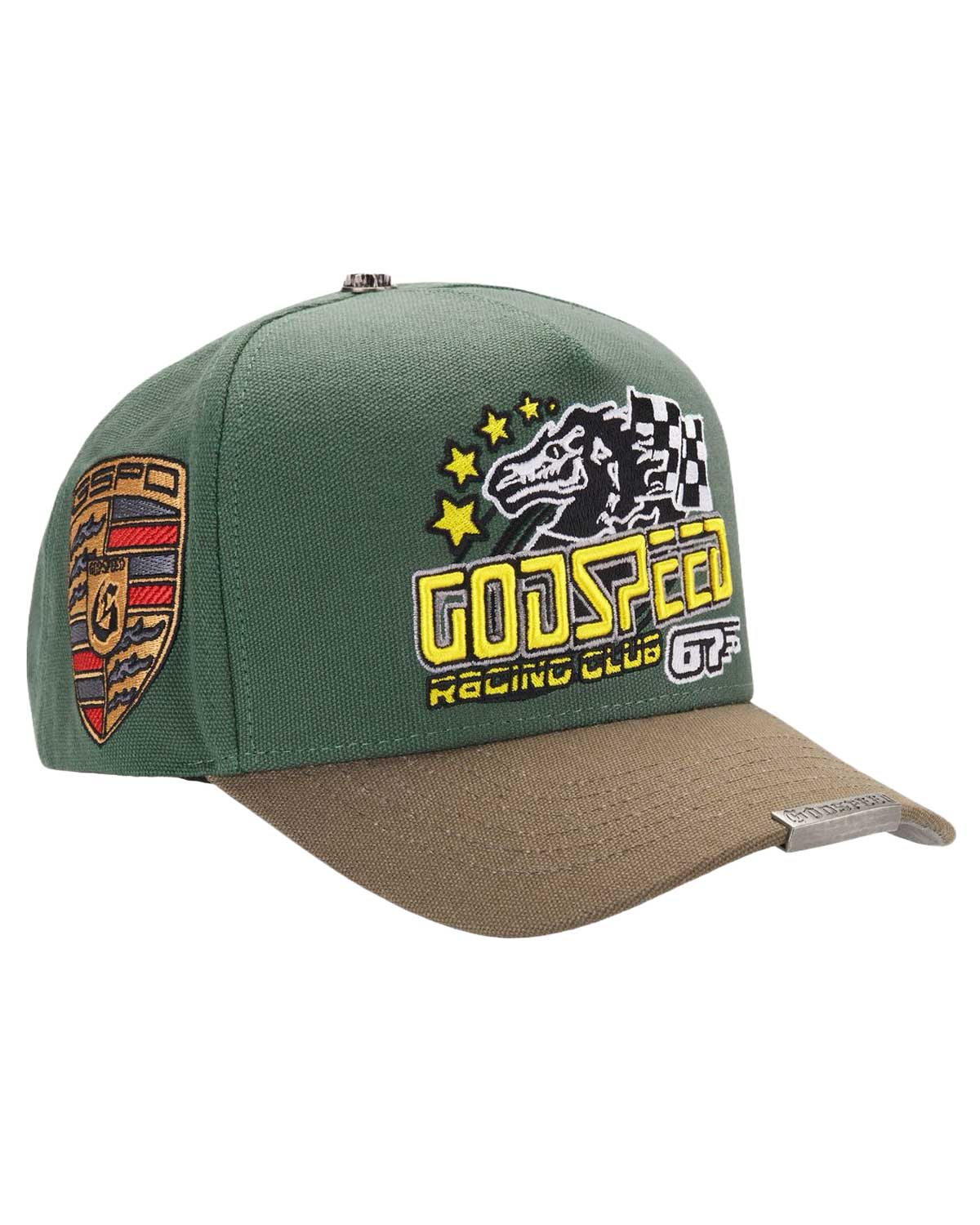 Godspeed GRC Members Snapback Hat Green/Brown – Restock AR