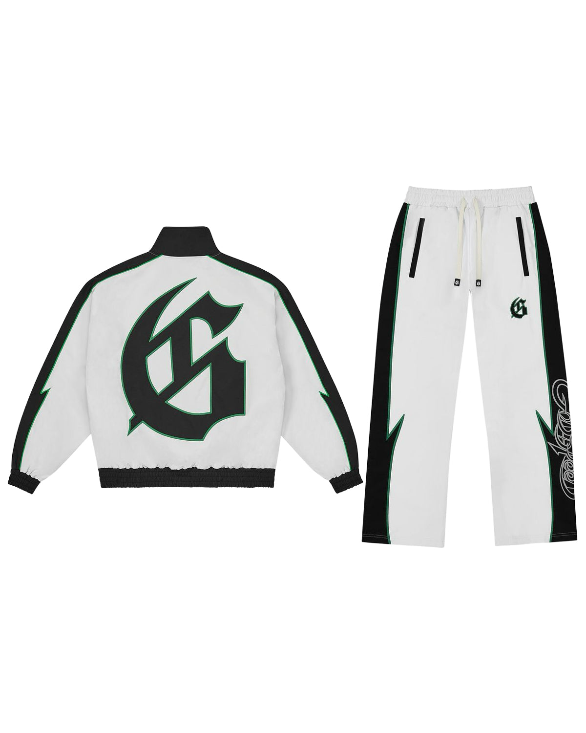 Godspeed GT Tracksuit 3M White/Green/Black
