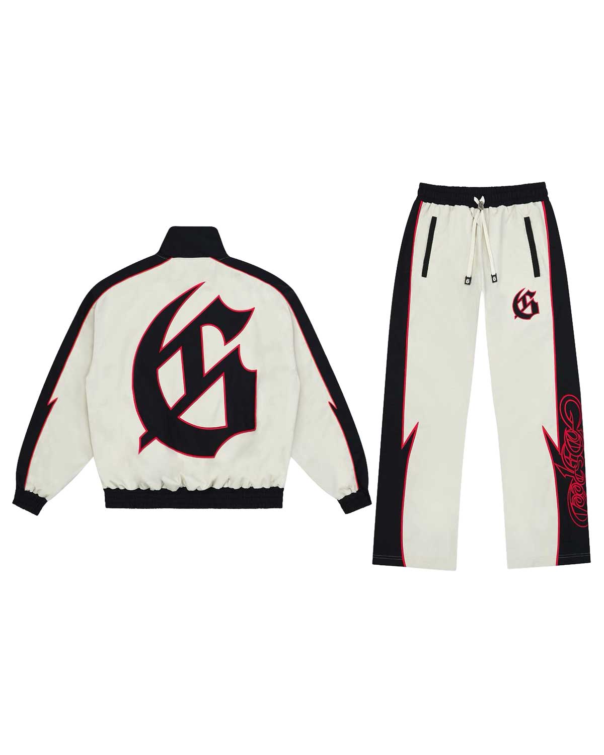 Godspeed GT Tracksuit White/Red