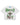Godspeed Goldie NG Tee white, cotton tee with a skeleton cowboy graphic under green spiked Godspeed lettering, front view