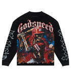 Godspeed Grandslam L/S Tee Washed Black