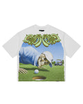 Godspeed Green Reaper Tee White