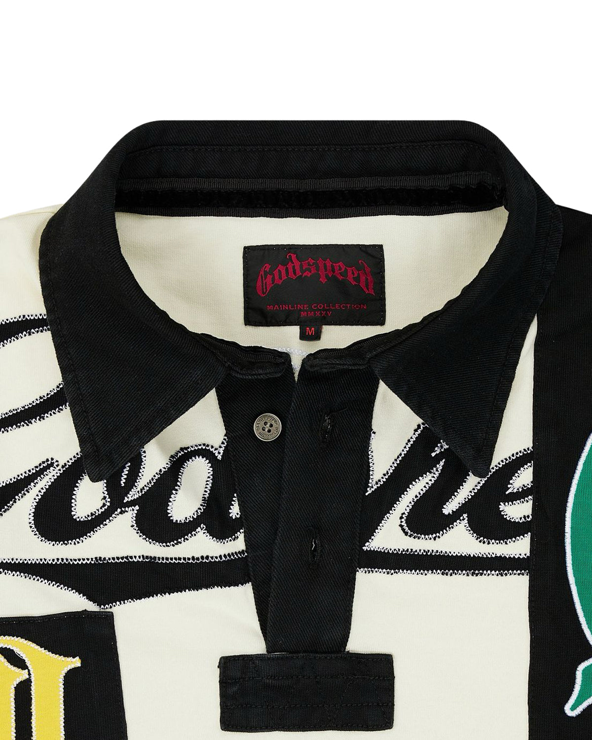 Godspeed Heritage Patchwork Polo Cream