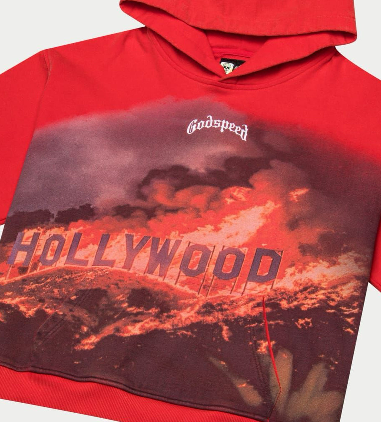 Godspeed Hollywood Inferno Hoodie Red