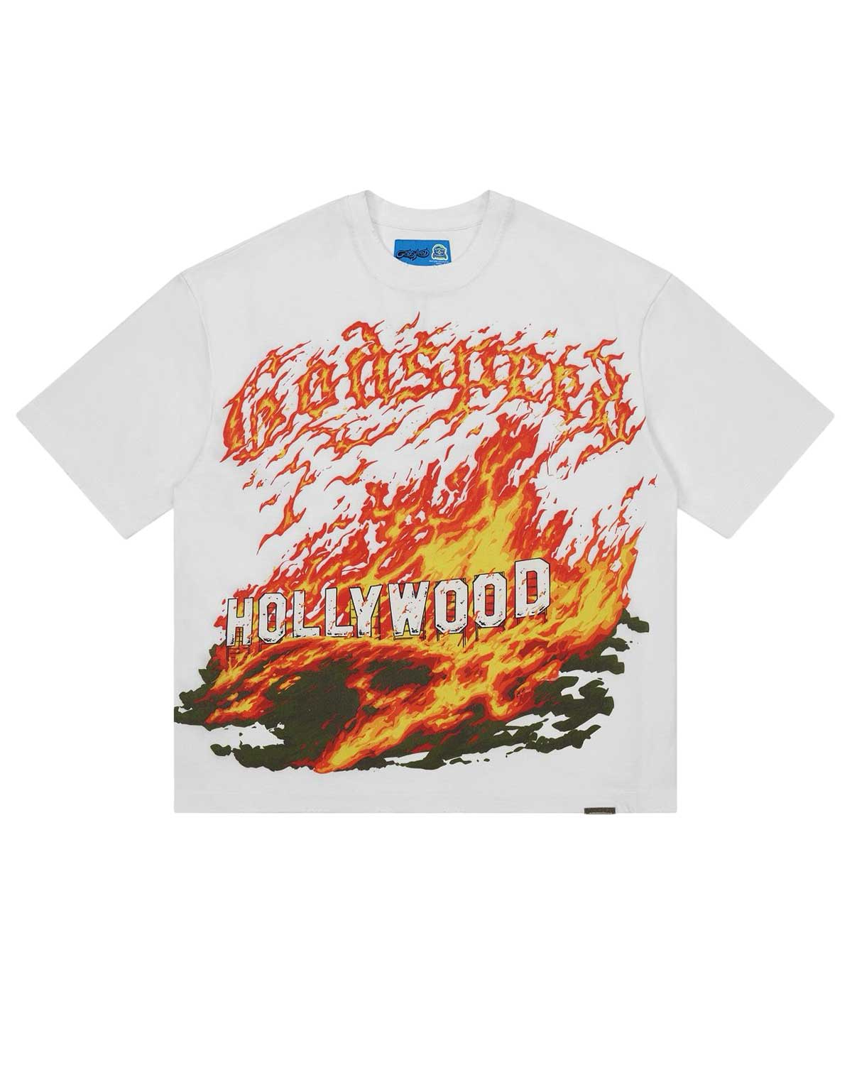Godspeed Hollywood Inferno II NG Tee White