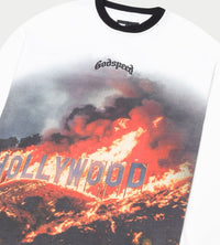 Godspeed Hollywood Inferno L/S Tee White