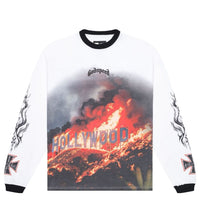 Godspeed Hollywood Inferno L/S Tee White