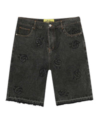 Godspeed Infinity Denim Shorts Black Boom
