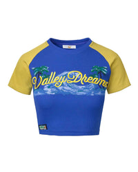 Vale Forever Wavy Tee Womens Femme Tee Bluey