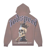 Godspeed King 4ever Hoodie Grey Back View