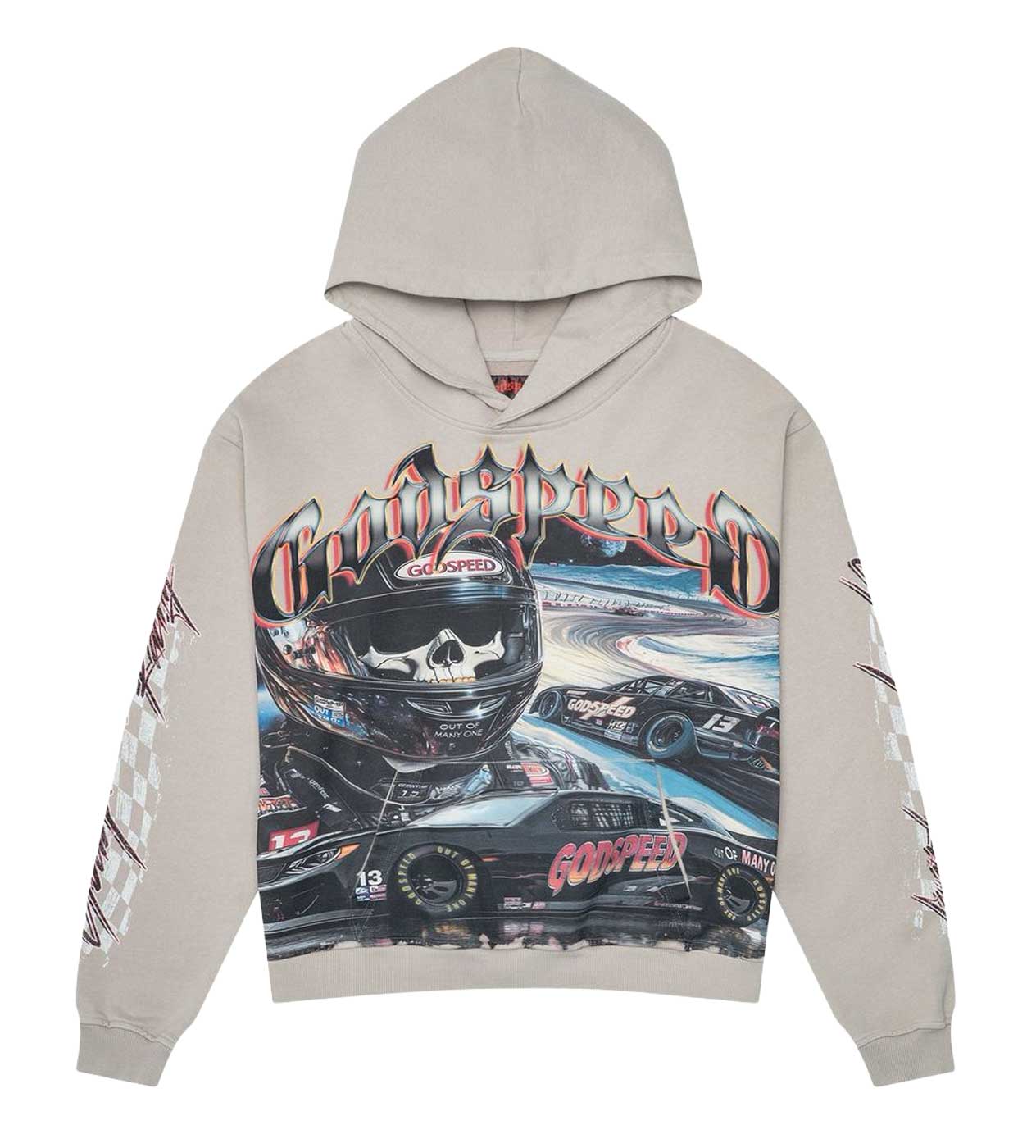 Godspeed Le Dernier Hoodie Stone Grey