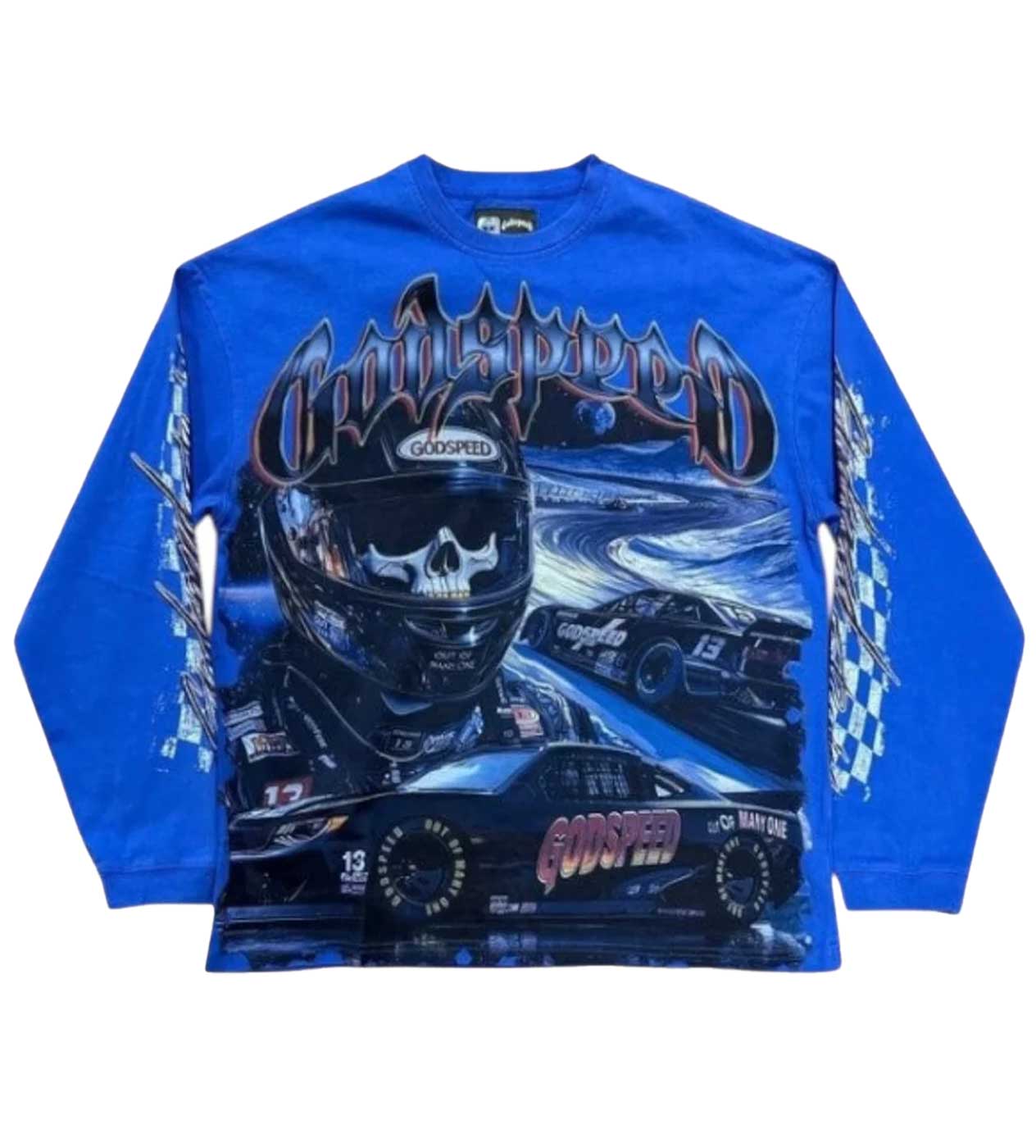 Godspeed Le Dernier L/S Tee Blue