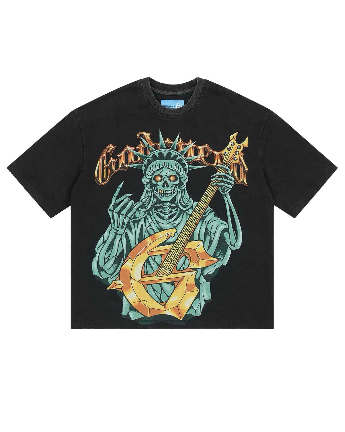 Godspeed Liberty Rock Tee Black