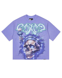 Godspeed Liberty Tears Tee Purple Wash