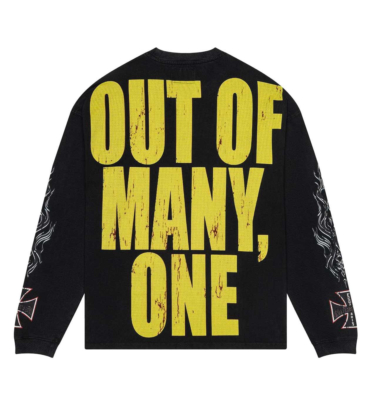Godspeed Long Lonely Road L/S Tee Washed Black – Restock AR