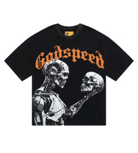 Godspeed Man VS AI Tee Black front