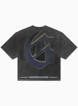 Godspeed Man in the Mirror Tee Grey Wash