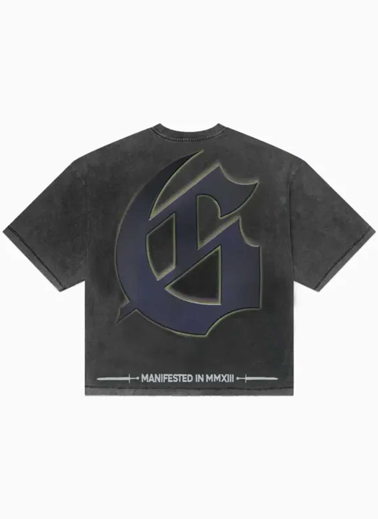 Godspeed Man in the Mirror Tee Grey Wash