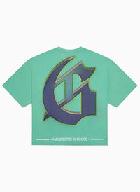 Godspeed Man in the Mirror Tee Teal