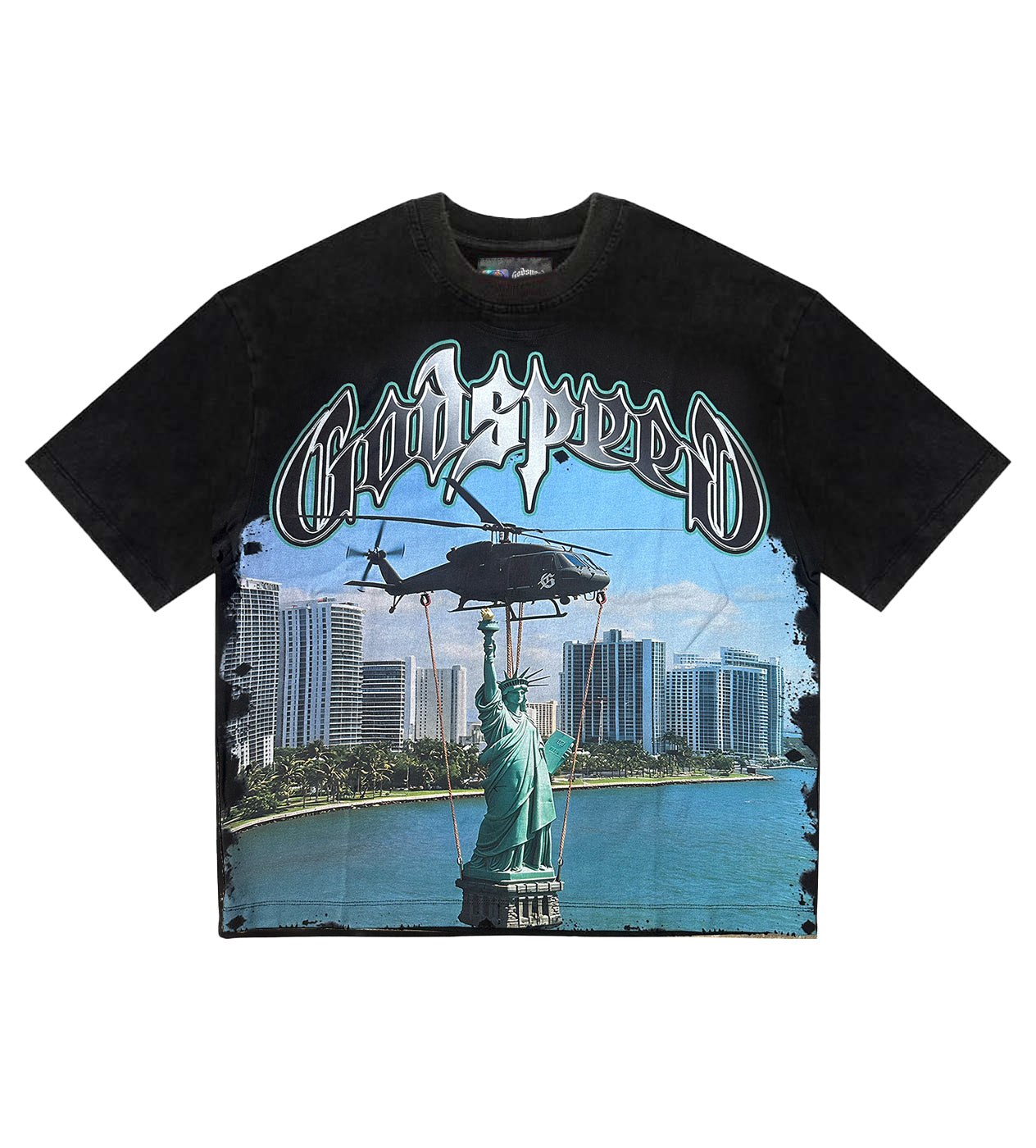 Godspeed Miami Liberty Lift Tee Black  *Miami Exclusive*