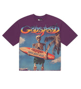 Godspeed Miami Surf Club Tee Purple