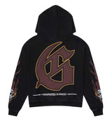 Godspeed Motocross Hoodie Black Wash