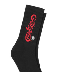 Godspeed New Age Logo Socks Black/Red