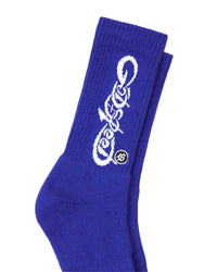 Godspeed New Age Logo Socks Blue