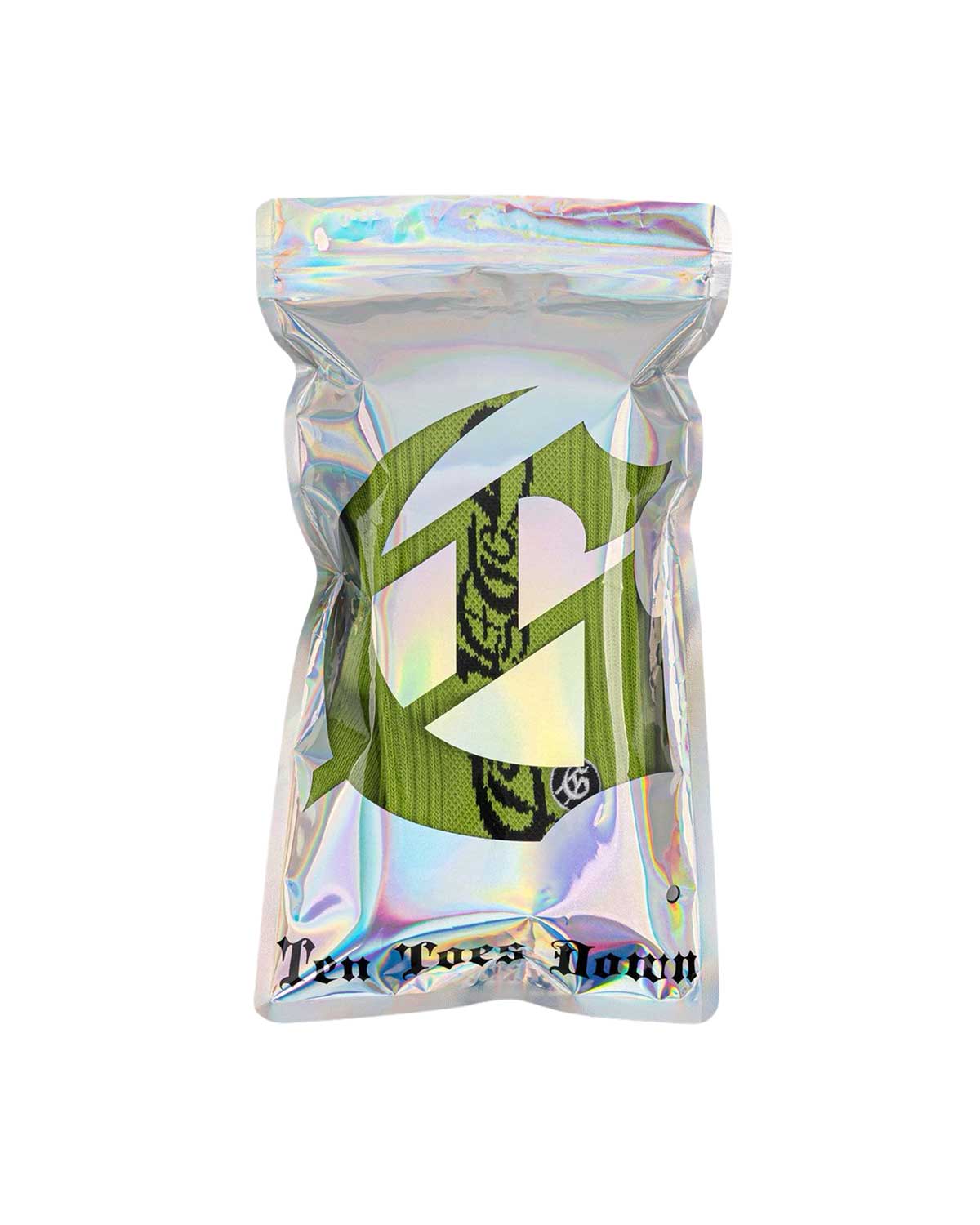 Godspeed New Age Logo Socks Lime