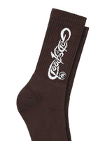 Godspeed New Age Logo Socks Mocha