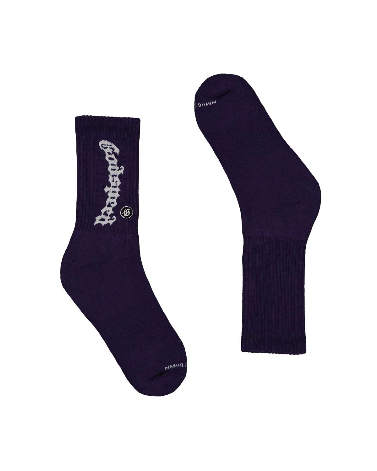 Godspeed New Age Logo Socks Navy